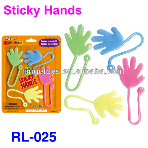 novelty glowing sticky hand