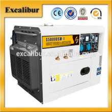 silent diesel generator welder silent type S6500DSW