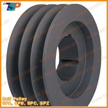 Cast Ductile Iron Taper lock bushing pulley,V- grooved Belt Pulley (SPA, SPB, SPC, SPZ)