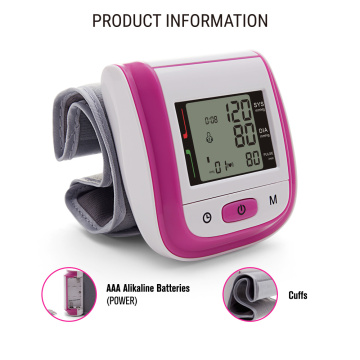 Monitor Tekanan Darah Pergelangan Tangan Automatik