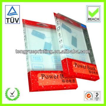 plastic packaging box for cell phone case/hard plastic packaging box/plastic packaging box