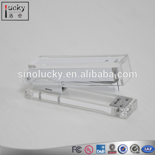 Acrylic stationery series product manual stapler