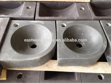 black corner sink,corner stone sink,lavabo sinks