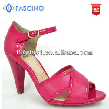 Fuchsia Flat Sandals