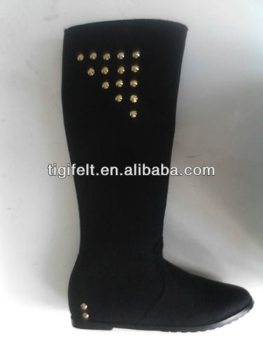 Single Color Long Boots For Women