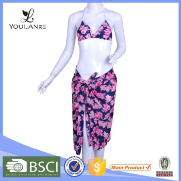 High Quality Honorable Padded Flower Unisex Swimwear