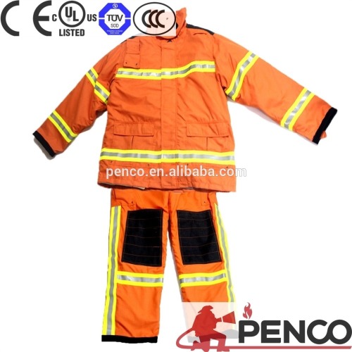 EN fire resistant suits / protective fire man clothes