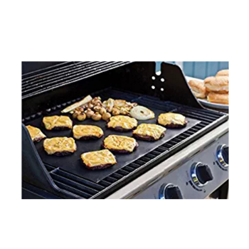 PTFE Fiberglass Reutilizable BBQ Non-stick BBQ Grill Mat