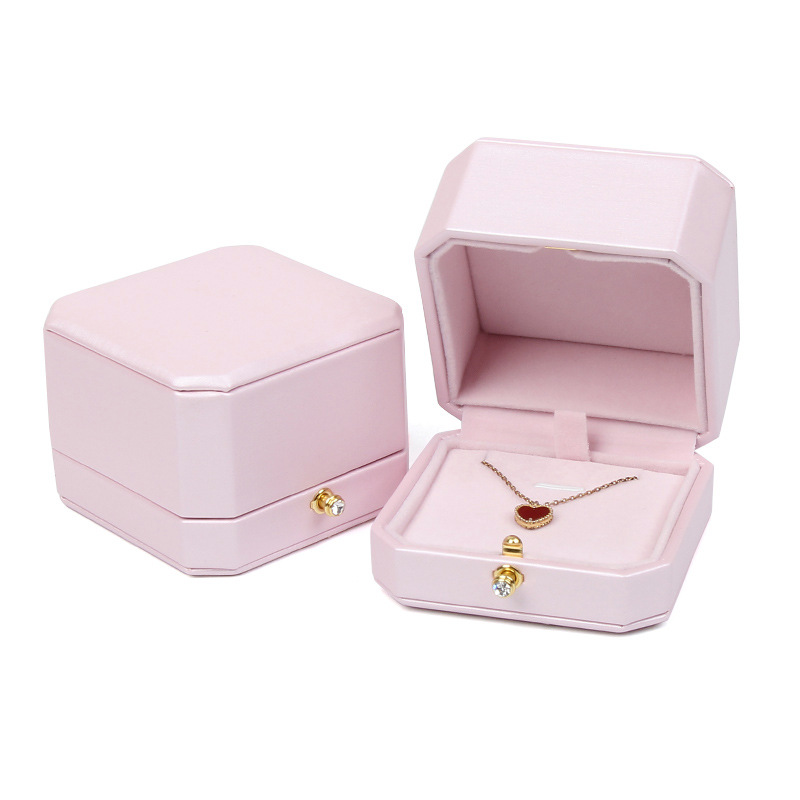 Pink Necklace Box