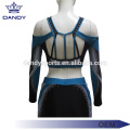 Uniformi personalizzate cheerleading sublimate senza schienale