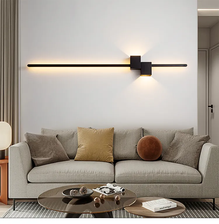 Minimalist Strip Wall Lamp, Background Wall Lamp, Nordic Corridor Lamp
