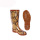 Fashion custom rubber rain boots with fur lining