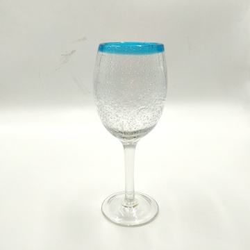 vaso de burbuja de moda para copa de vino de martini