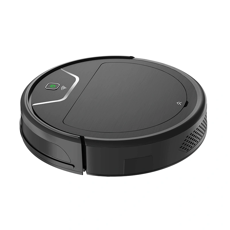 Automatic Programmable Robot Vacuum Cleaner - Robotic Auto Home Cleaning for Clean Carpet Hardwood Floor W/ Self Activation and Charge Dock - HEPA Pet Hair