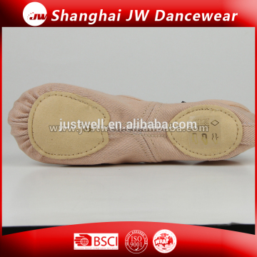 Pink ballet slipper foldable Stretch Canvas Ballet Shoes for kids