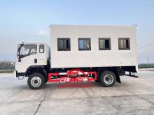 HOWO AWD off-road field construction mobile workshop truck