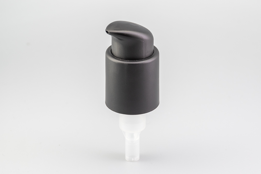 پمپ لوسیون قفل چپ-راست مشکی مات 24/410 24/410 Matte Black Left-Right Lock Lotion Pump