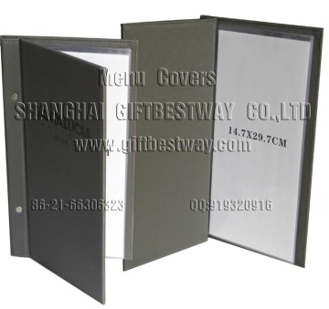 menu list A4 menu cover menu cover ,unique menu holders