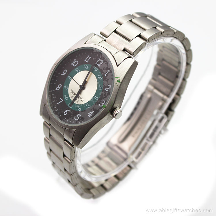 Luxurious Business Silver Metal Watch