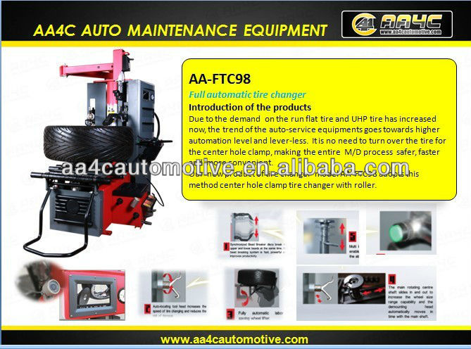 AA4C tire fitting machine prices full-automatic tire changing machine tire service machine AA-FTC98