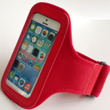 Red Neoprene Sports Armbands for promotion gift