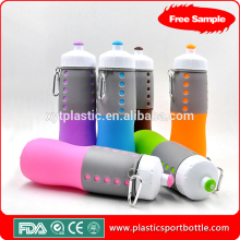 foldable water bottle in silicone,BPA free,water bottle for outdoor,hiking water bottle,camping plastic bottle, silicone bottle