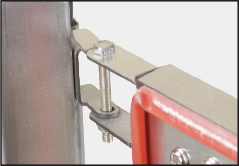 Eixo de ligação sólido em aço inoxidável Stainless steel solid link shaft
