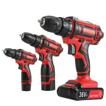lithium-ion battery cordless power drills brushless