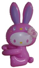 PVC inflatable cute rabbit toys