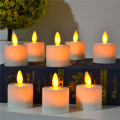 Battery Operated Powered Flameless Led Tea Light Candles