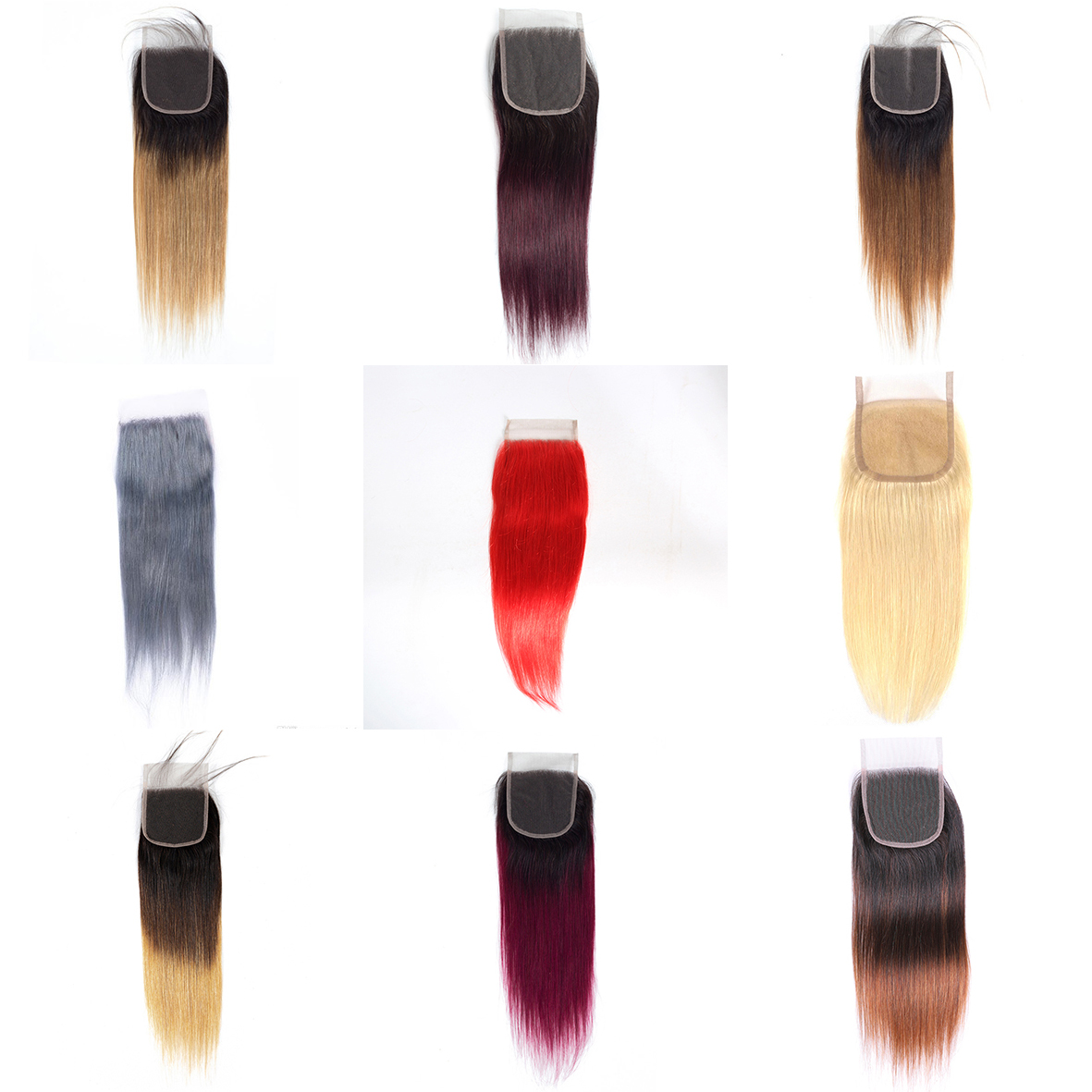 Image Human Hair Russian 100% Virgin Hand Tied Weft Extension Girl Sexy 6A 7A 8A 9A 10A Soft Smooth Touching 6''-20'' 1B/4/27