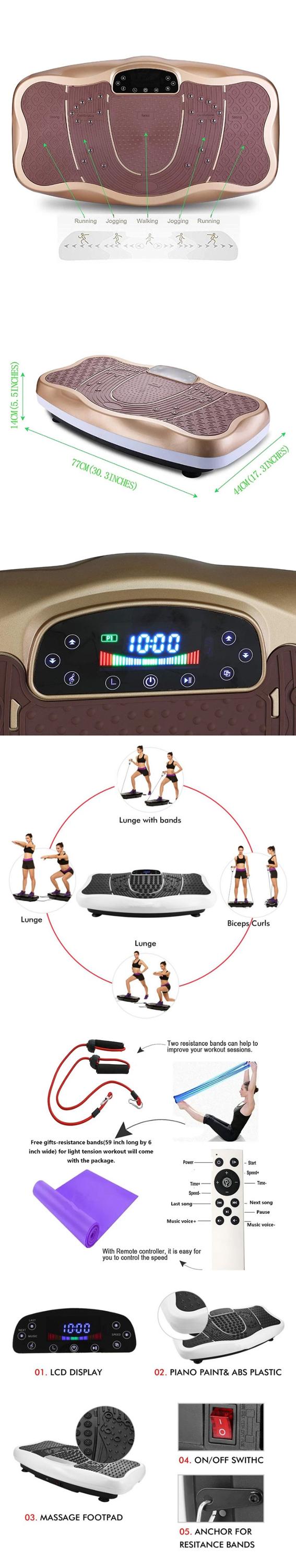 High quality 3D Ultrathin Vibration Plate ,body slimmer fitness platform