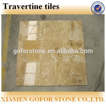 Travertine flooring