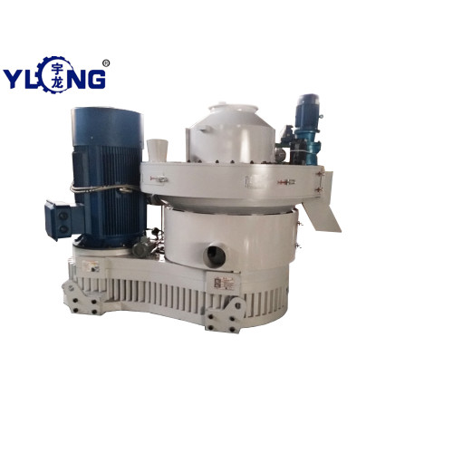 YULONG 8th XGJ850 3-4T EFB fiber pellet machine for sale