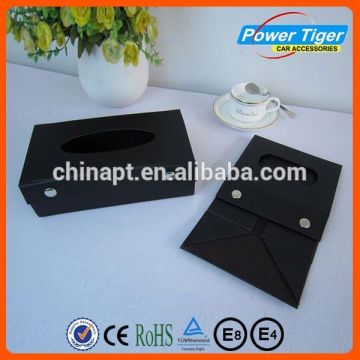 portable pvc elegant tissue box