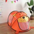 Tenda portatile pieghevole per bambini a forma di cartone animato