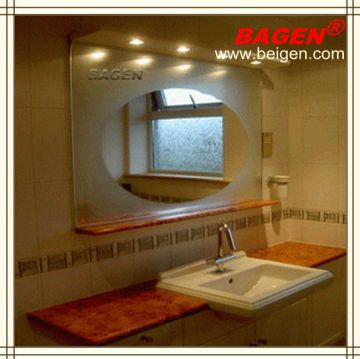 Electric Mirror created by BAGEN mirror defogger,16years supply for hotels