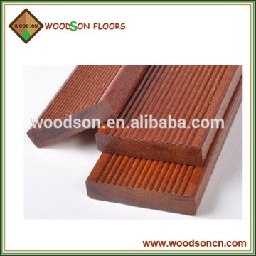 Hot Sale Outdoor Merbau Wood Decking With Antislip Grooves