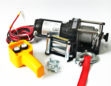 3000LBS ATV UTV Car Trailer winch