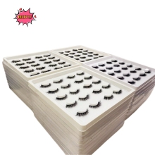 Jimire Mink Lashes: Fluffy Cat Eye Lashes 6D Mink Lashes with Logo