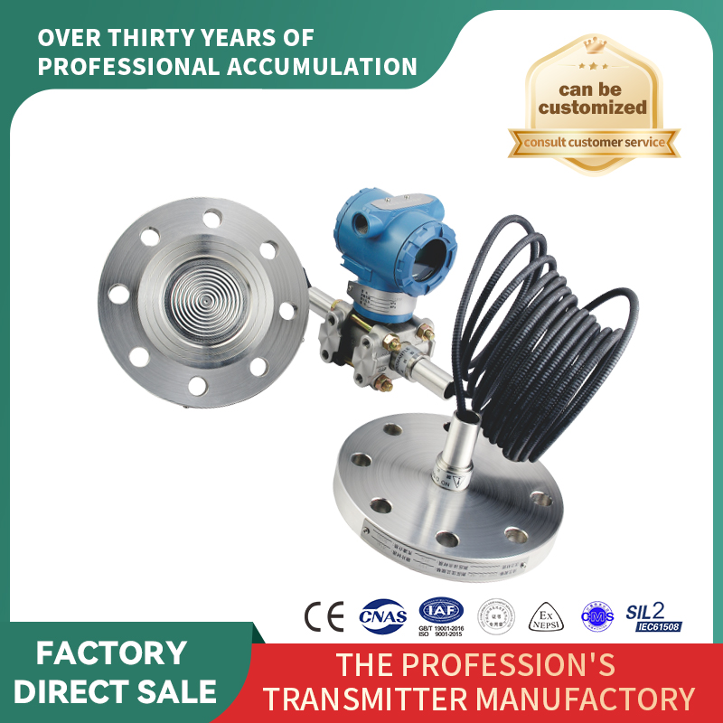 Soluție pentru senzorul de presiune diferențială cu flanșă dublă