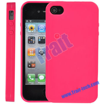 Solid Color Tpu Case for iPhone 4 iPhone 4S