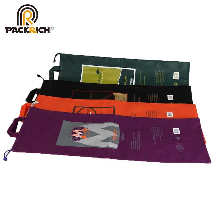 2021 Best Selling cheap printing Long Drawstring Pouch Bag