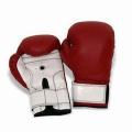 Läder Trainning boxningshandskar i olika färger, som används för att bekämpa spel eller konkurrens
