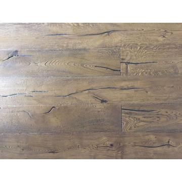 Rustic wood floor boards