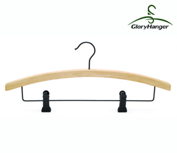 multipurpose bamboo hanger with clip