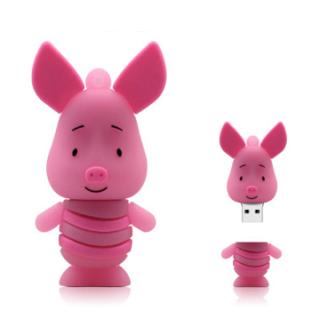 Chiavetta USB a forma di orso tigre maiale personalizzato animali