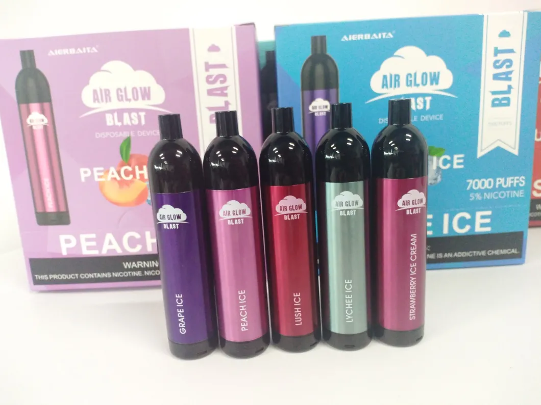 Factory Direct Wholesale Price Disposable 7000puffs Vape Device Electronic Cigarette