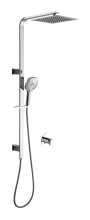 Single handle tub shower faucet set
