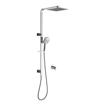 Ensemble de douche en acier inoxydable avec bouton intelligent